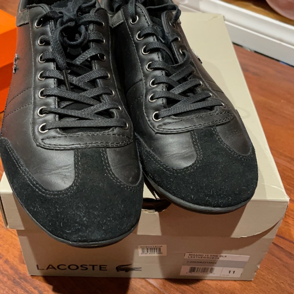Men Lacoste shoes size 11